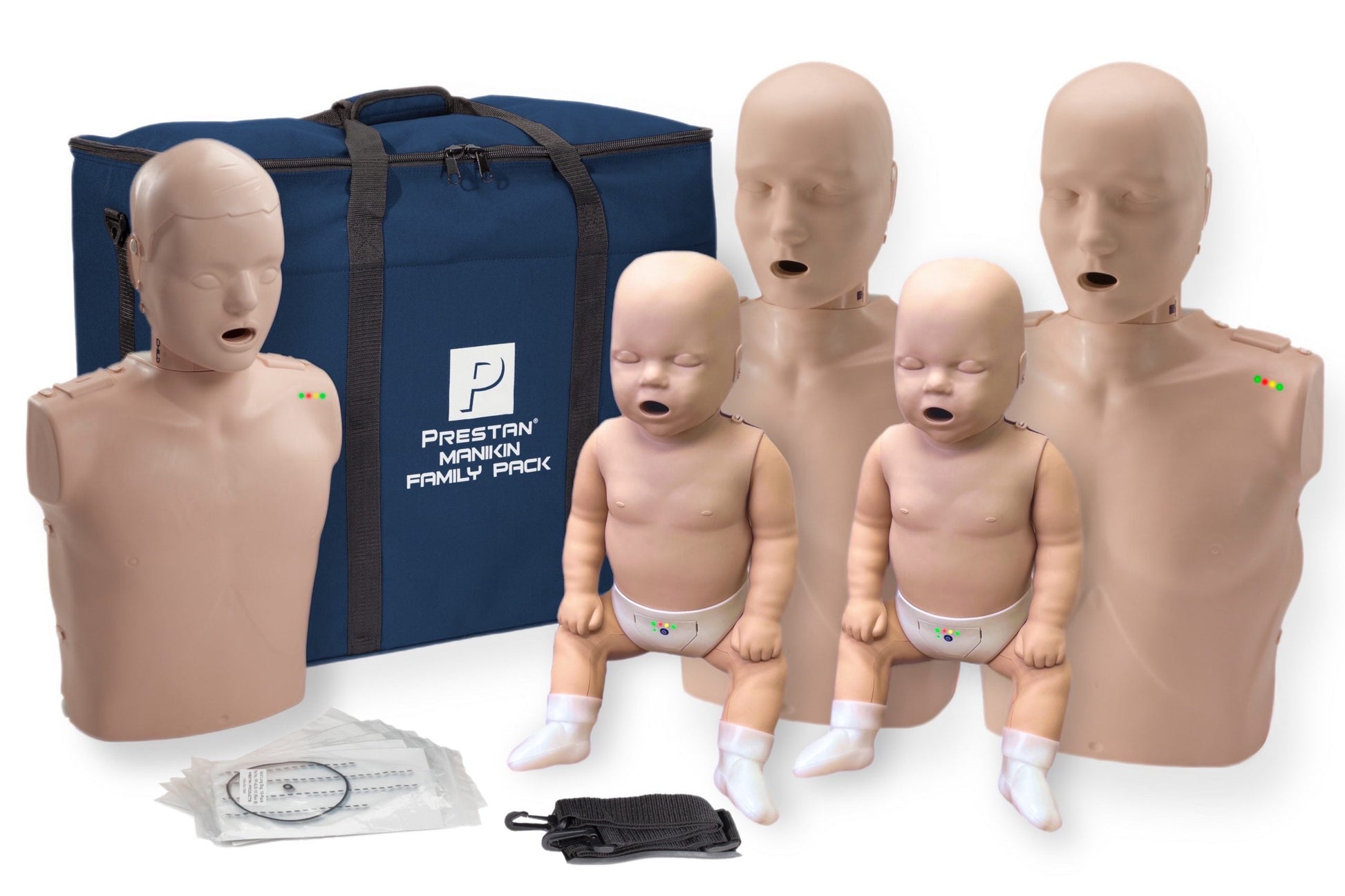 PRESTAN Professional Manikin with CPR Feedback – Family Pack