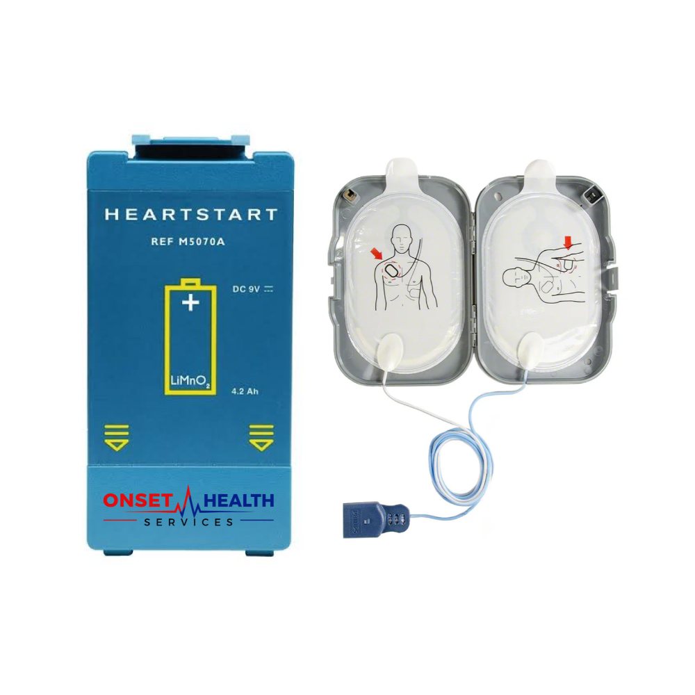 Philips HeartStart FRx SMART Pads II & Battery Bundle