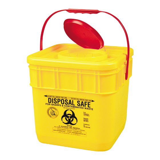Sharps Disposal Container 12.5L