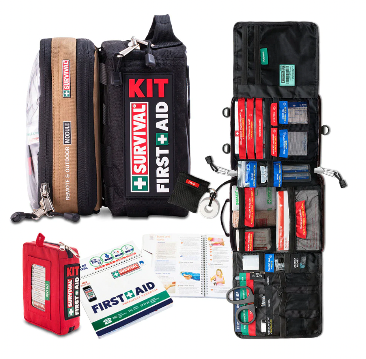 SURVIVAL Camping First Aid Kit Bundle