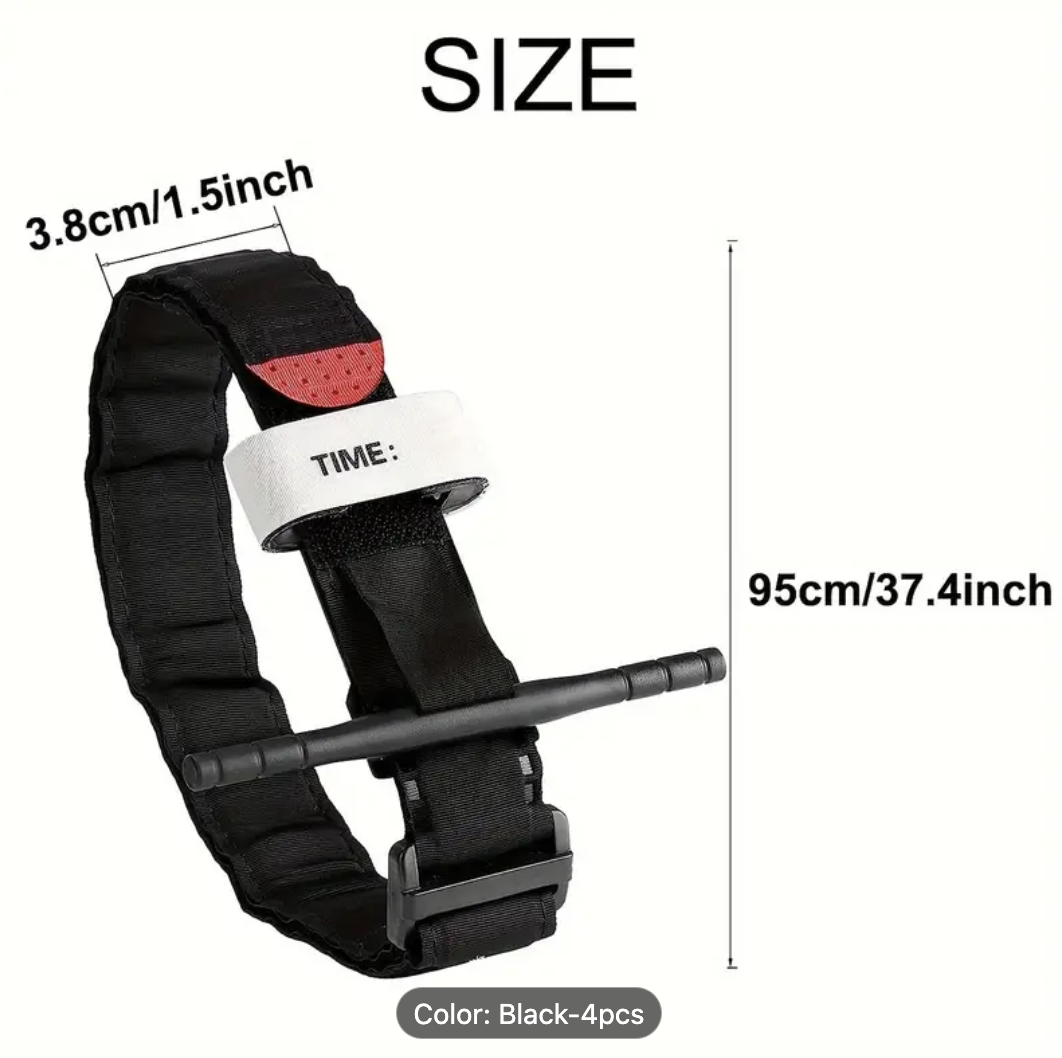 Emergency Tourniquet with 95cm - 3 Pack