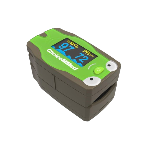 ChoiceMMed Paediatric Fingertip Pulse Oximeter - Frog