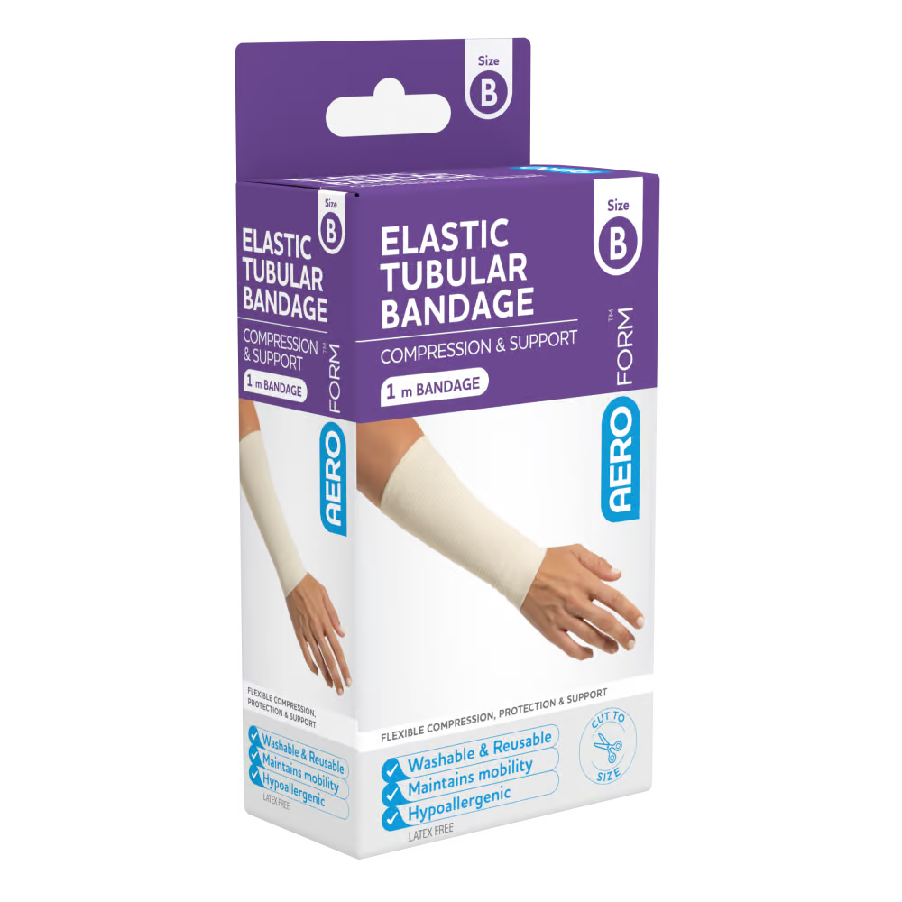 Size B Small Limbs Elastic Tubular Bandage 6.5cm x 1M