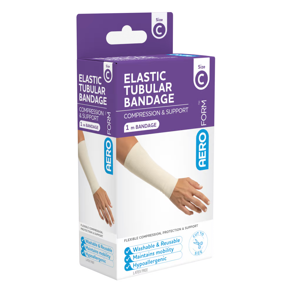 Size C Adult Limbs Elastic Tubular Bandage 7cm x 1M