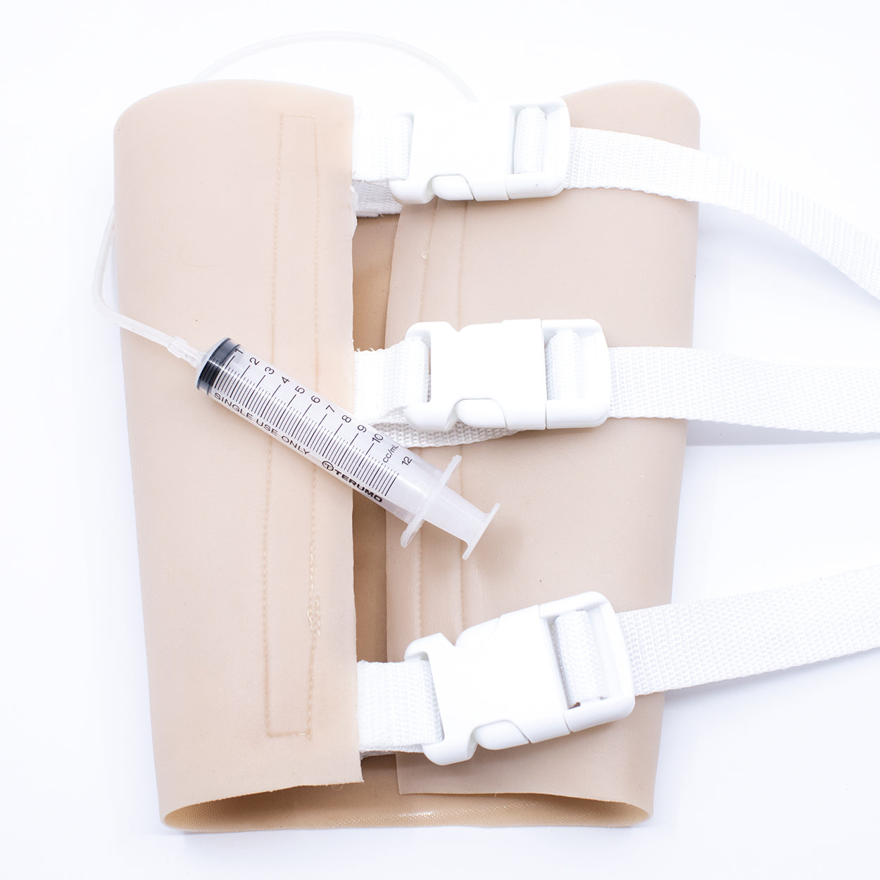 TRAUMASIM Wearable Open Femur Fracture – Upper Leg – w/ Bleeding Capacity