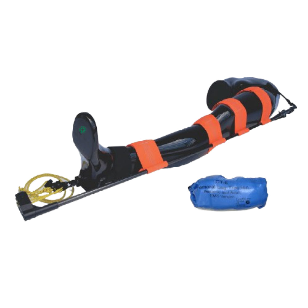 CT6 Femoral Traction Splint with Padded Ischial Strap