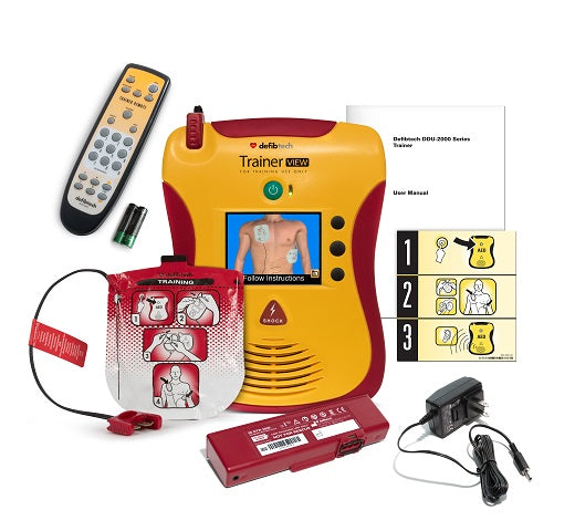 Defibtech Lifeline VIEW AED Trainer Package