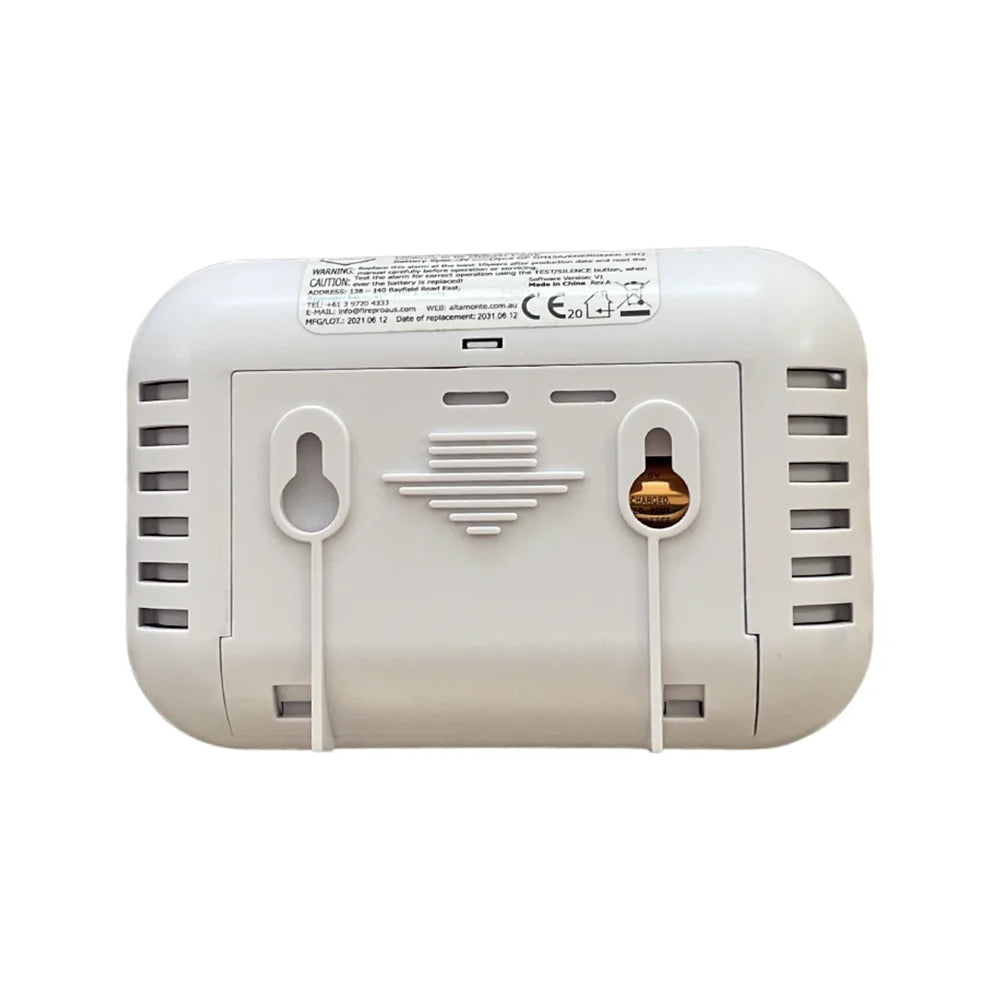 FirePro Carbon Monoxide Alarm with LCD Display