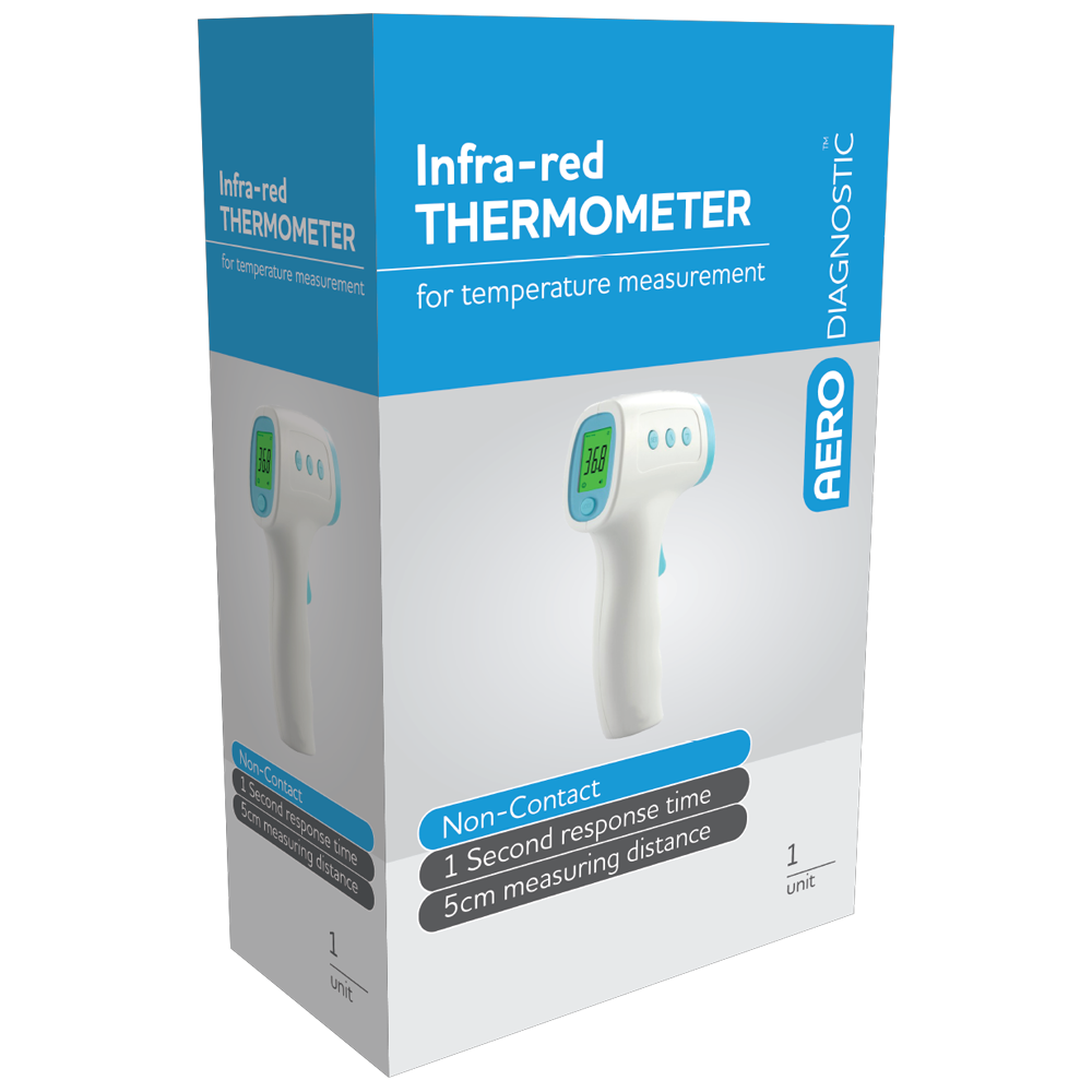 Pistol Grip Infrared Forehead Thermometer
