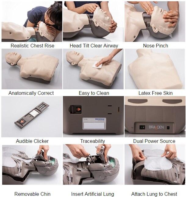 Brayden Pro CPR Manikin - Bluetooth Connectivity