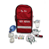 Large Resuscitation Backpack Kit – Red