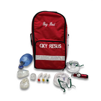 Large Resuscitation Backpack Kit – Red