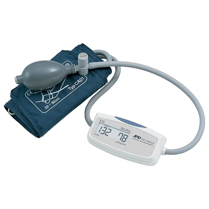 A&D Upper Arm Manual Digital Blood Pressure Monitor