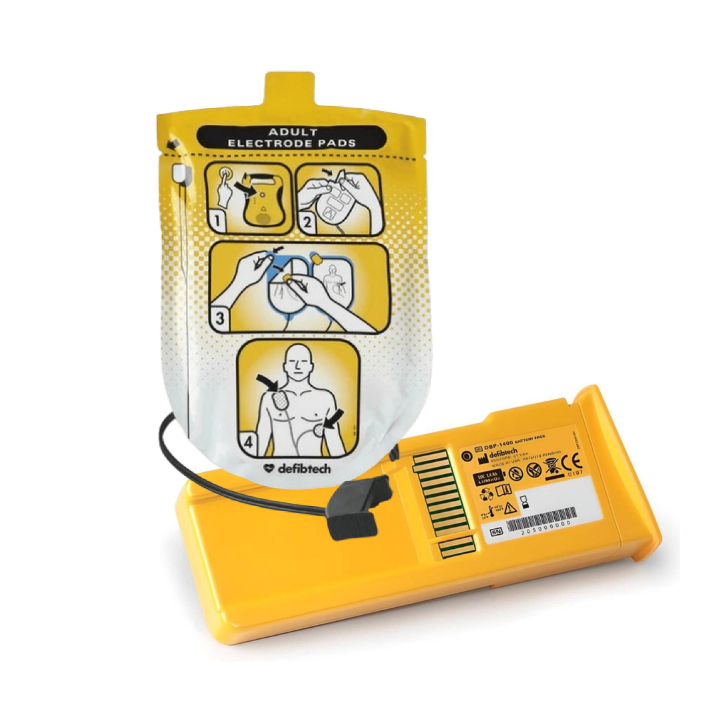 Defibtech Battery & Pads Bundle