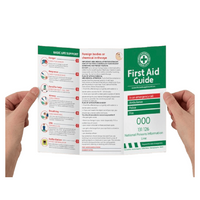 First Aid Leaflet 10/Pk - Green