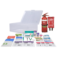 Home Kitchen First Aid & Fire Safety Bundle