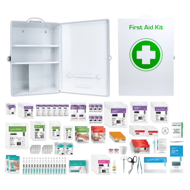 Metal Tough Food & Beverage First Aid Kit 24.5 x 12 x 38.5cm