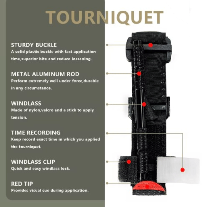 Emergency Tourniquet with 95cm - Metal