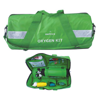 Green Oxygen Kit Bag (Wipe Clean)