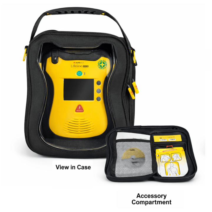 Defibtech AED Semi-rigid Carrying Case - VIEW/ECG/PRO AED Only