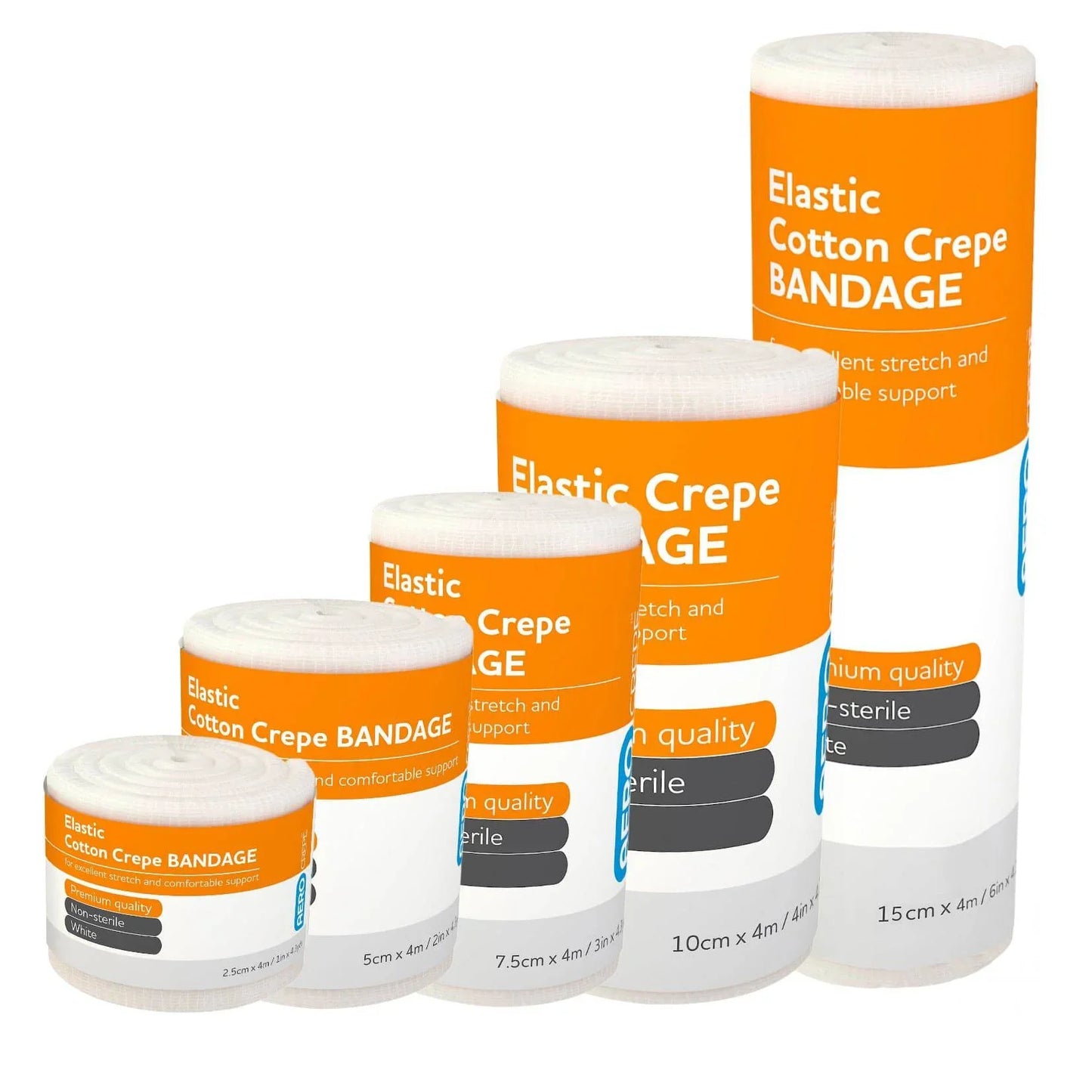 Elastic Crepe Bandage – Pack of 12