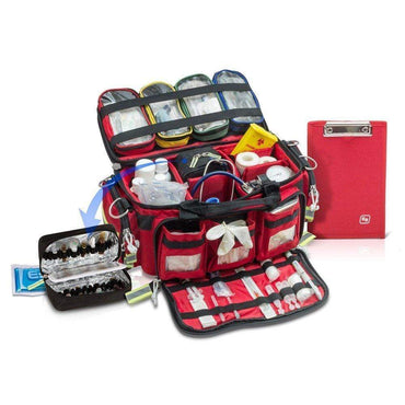 Elite Bags EXTREMES Basic Life Support Emergency Bag Red