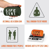 Emergency Survival Shelter Tent 2 Persons