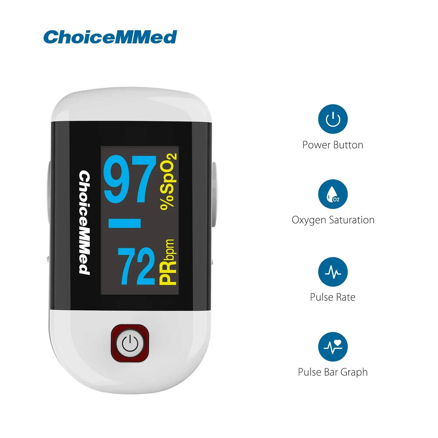 ChoiceMMed Finger Pulse Oximeter