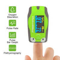 ChoiceMMed Paediatric Fingertip Pulse Oximeter - Frog