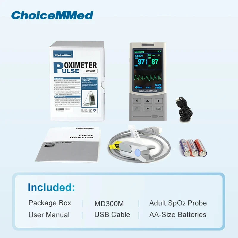 ChoiceMMed Handheld Pulse Oximeter