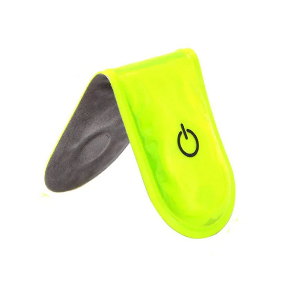 Safety Reflective LED Light Magnetic Clip