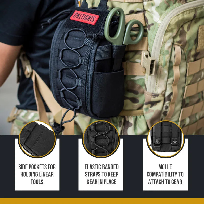 Tactical Speed First Aid Pouch -20cm × 13cm × 7.6cm