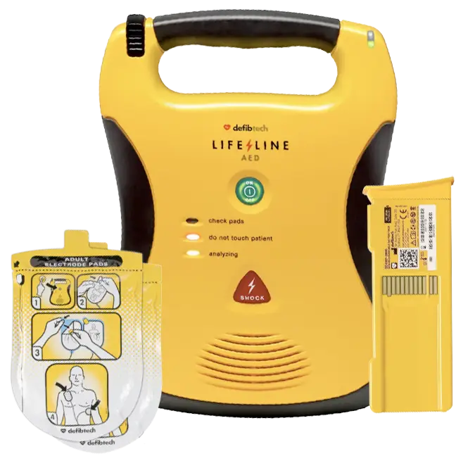 Defibtech Lifeline Semi-Automatic Defibrillator – 7 Year Battery