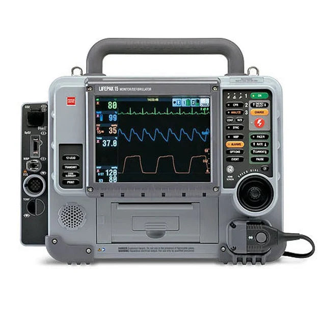 Lifepak 15 With 12 Lead ECG Defibrillator