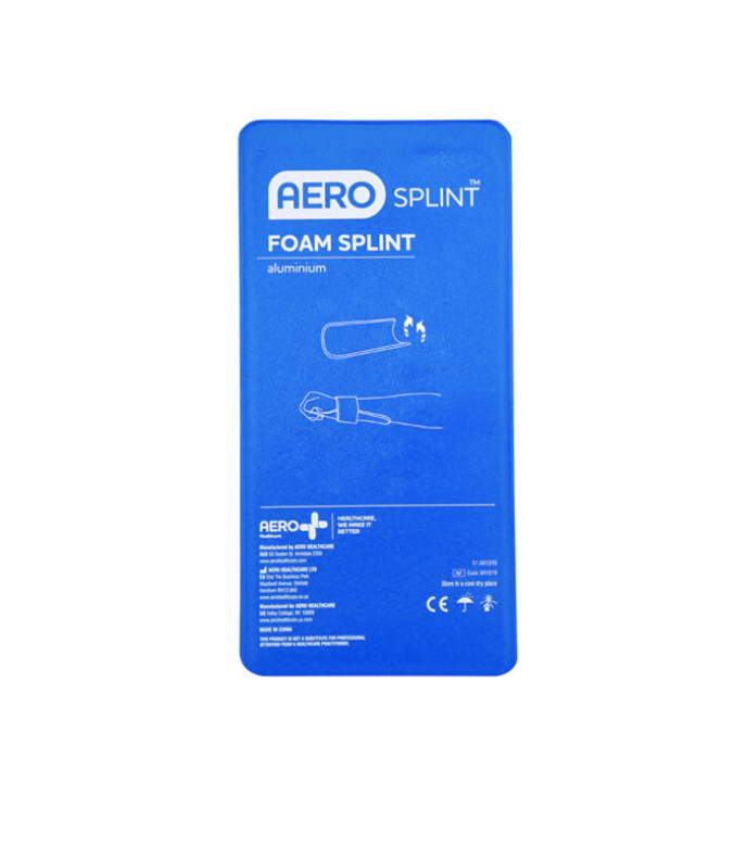 Aluminium Foam Splints – 22cm x 11cm