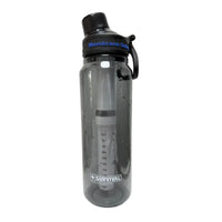 SURVIVAL Water Filter Bottle – 36oz / 1.06L