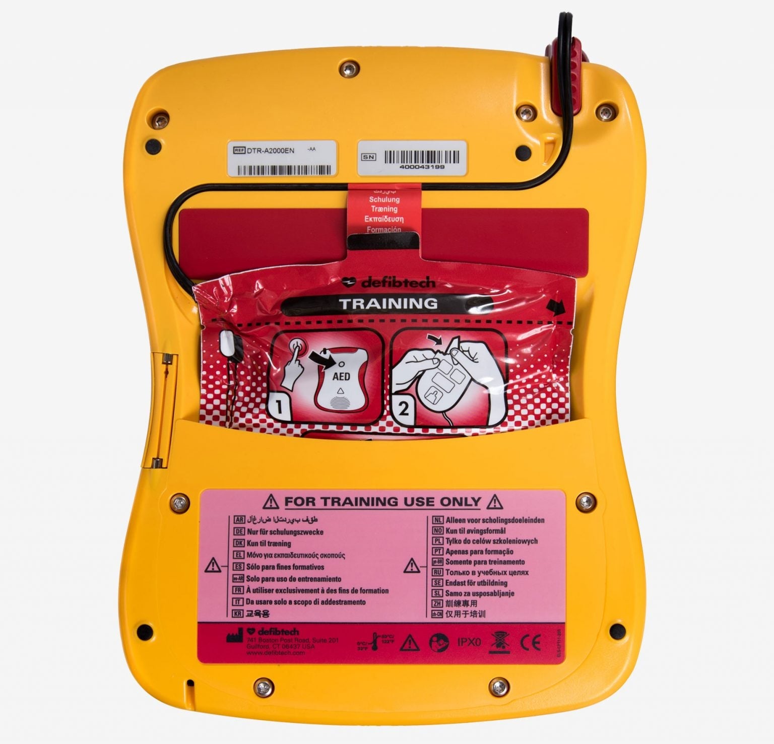 Defibtech Lifeline VIEW AED Trainer Package