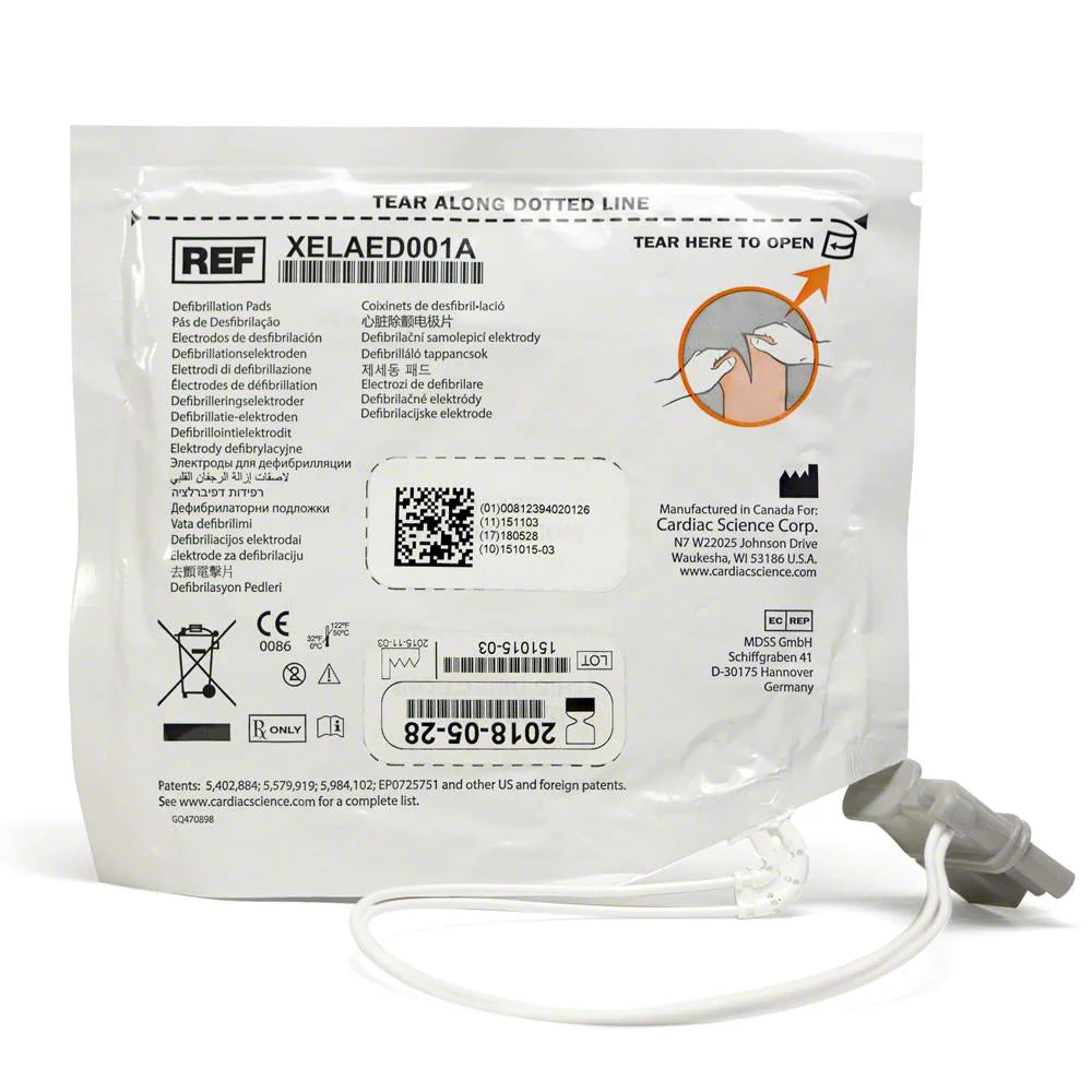 Cardiac Science Powerheart AED G5 Pads - Adult